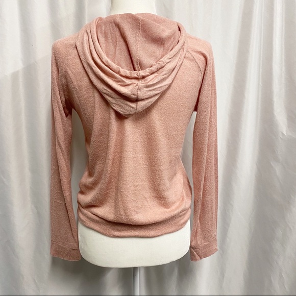 Dusty Rose Lightweight Hoodie - Picture 4 of 5